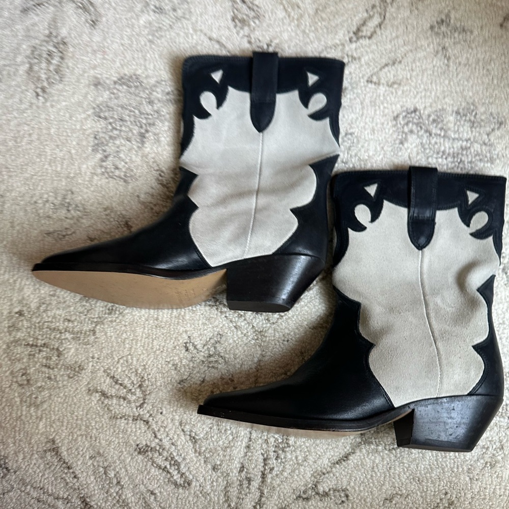 Isabel Marant Duoni western boots
